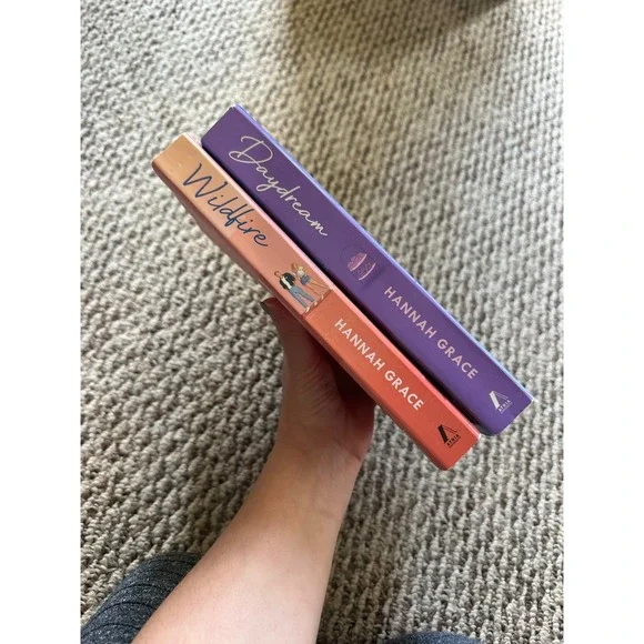 Booktok Paperback Books- Set of 2- Wildfire and Daydream by Hannah Grace - Picture 3 of 5